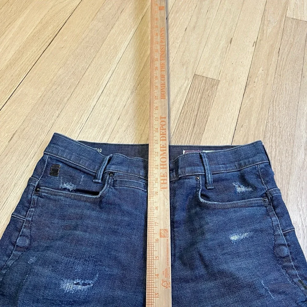 G Star‎ Raw D Staq Jeans Men 31x34 Japanese Fabric Denim Streetwear Slim Stretch